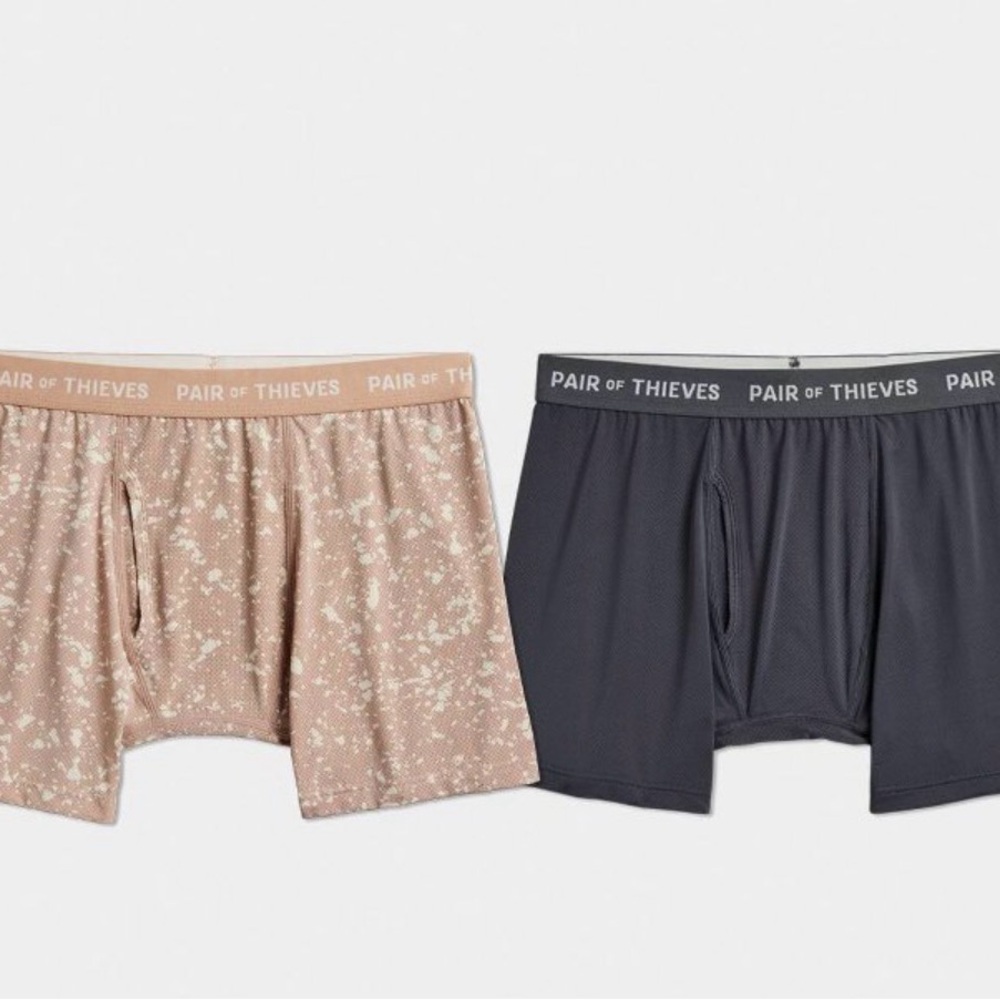 Pair of Thieves Super Fit Men's Boxer Briefs  2- 3 packs. Six total